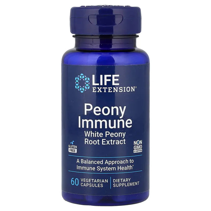 LIFE EXTENSION Peony Immune – 60 kapsulas