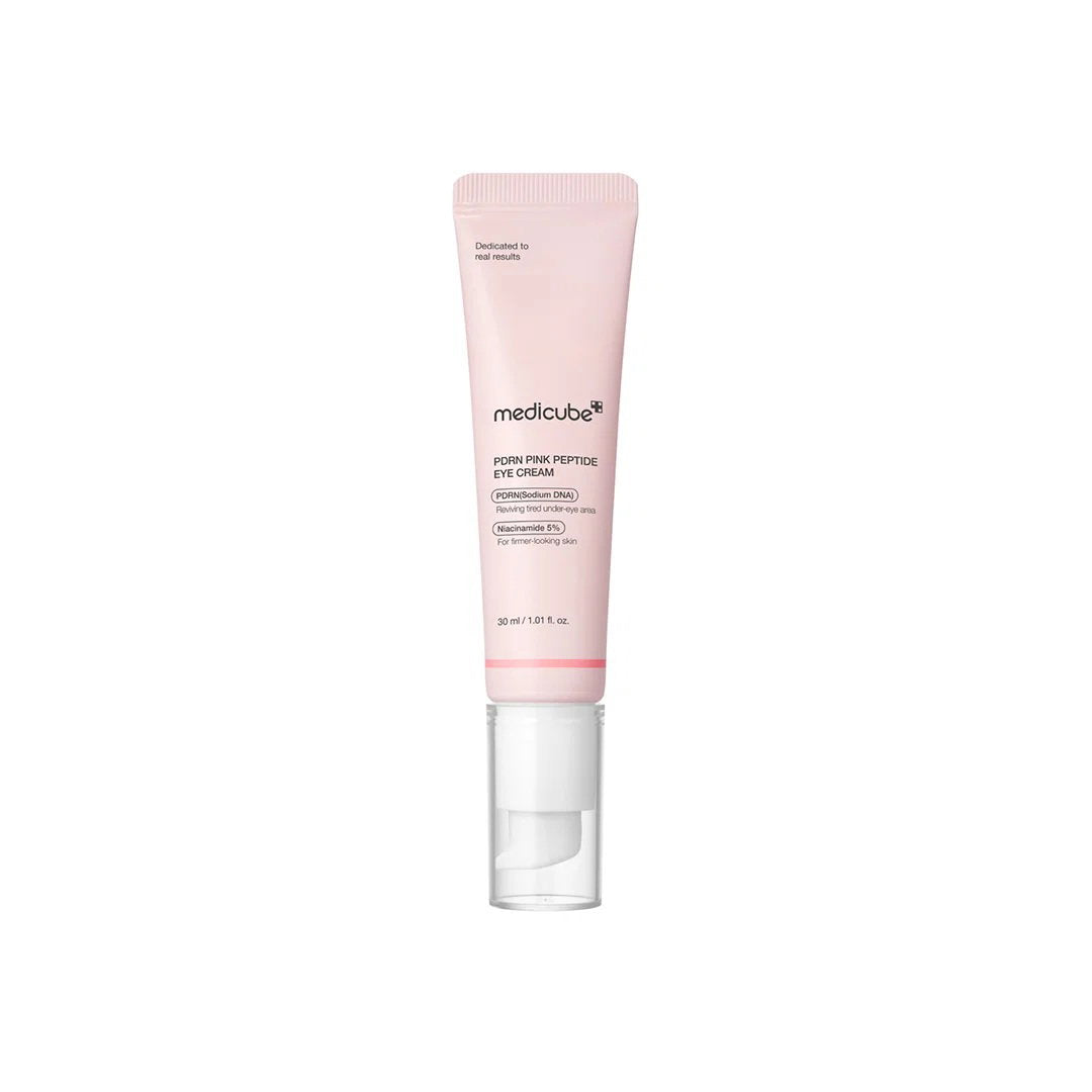 Medicube PDRN pink peptide liftingojošs un atjaunojošs acu krēms rītam un vakaram, 30 ml