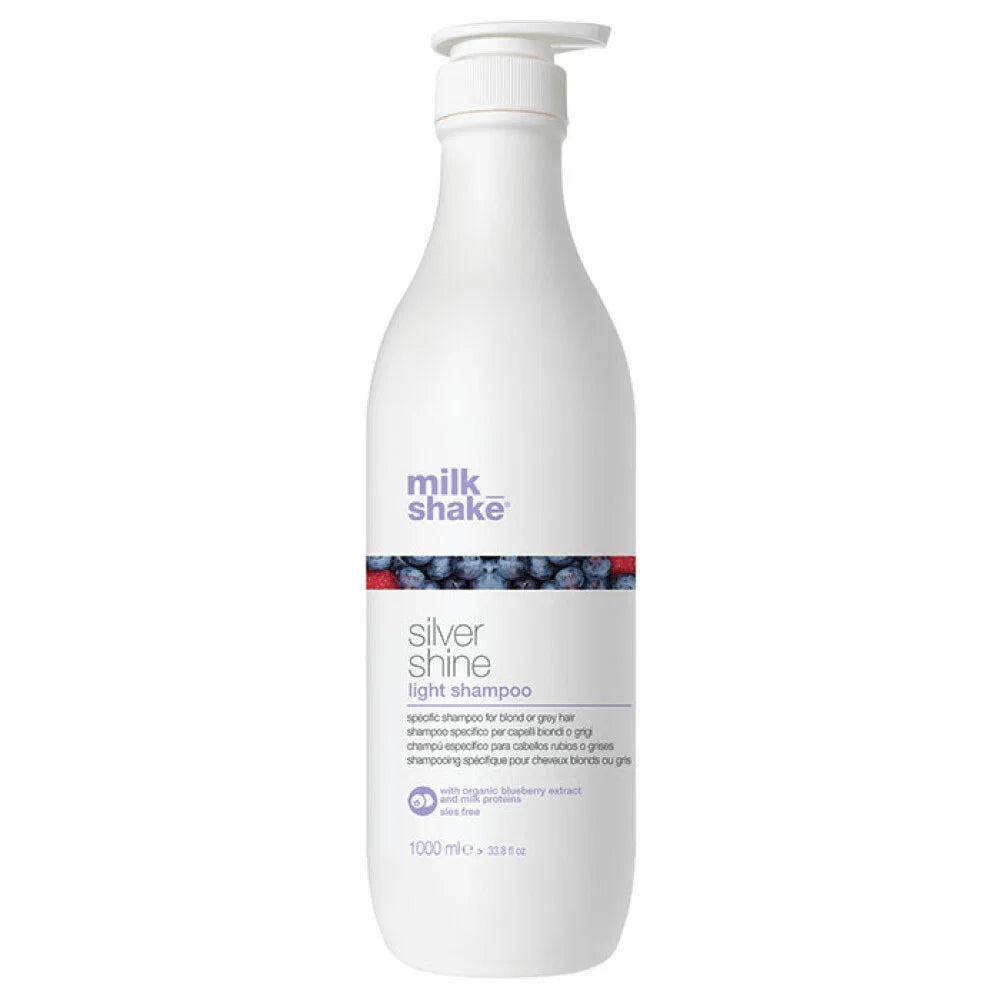 Milk Shake, Silver Shine Light, Sulfates-Free, Hair Shampoo, For Neutralisation Of Yellow Tones, 1000 ml