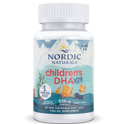 „Nordic Naturals” bērnu DHA Xtra kapsulas 636 mg, ogu garša – 90 mīkstās kapsulas