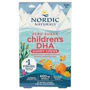 Nordic Naturals bērnu DHA, Omega-3, tropiskās košļājamās konfektes – 30 gab.