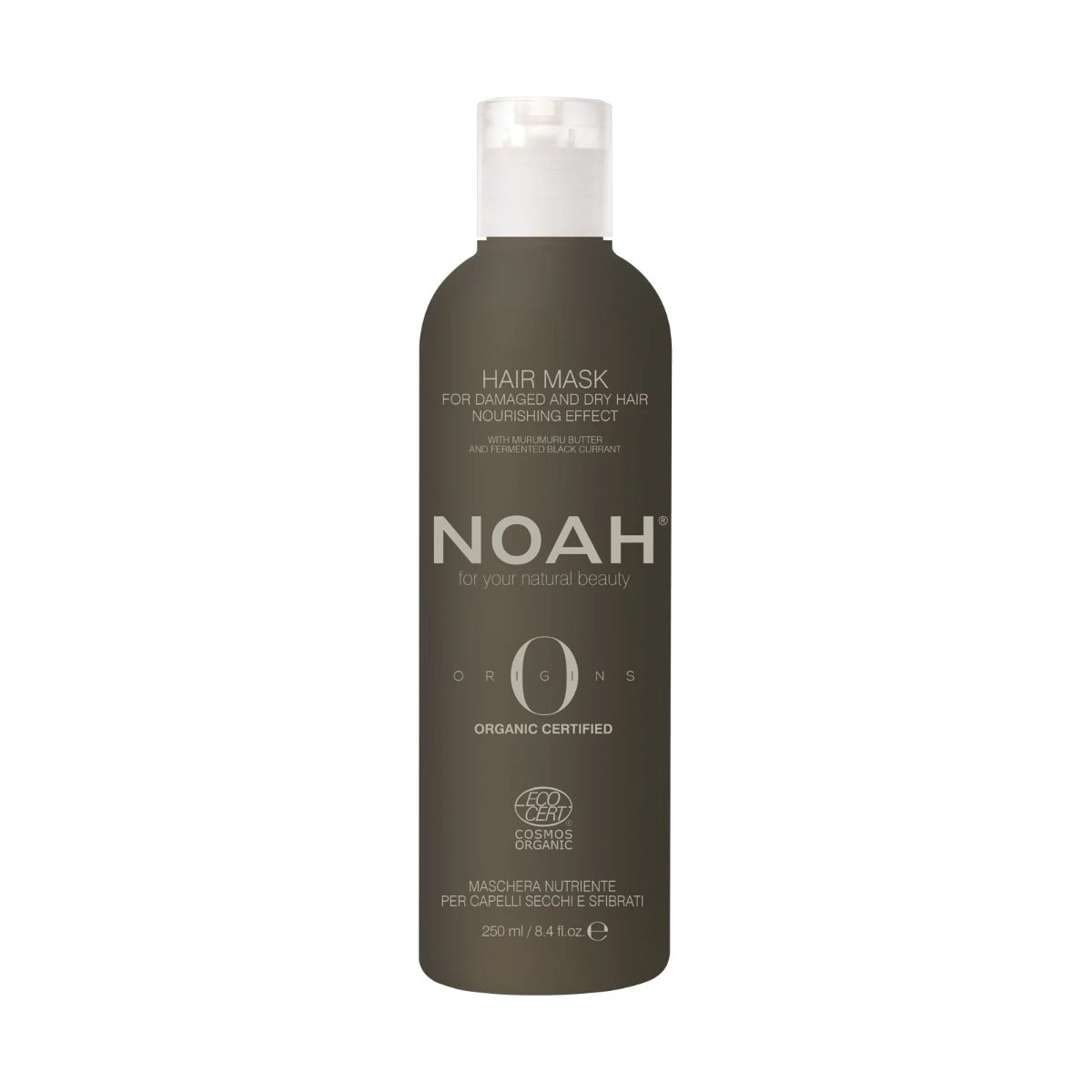 Noah, Origins, Organic, Mitrinoša un barojoša matu krēmveida maska, 250 ml
