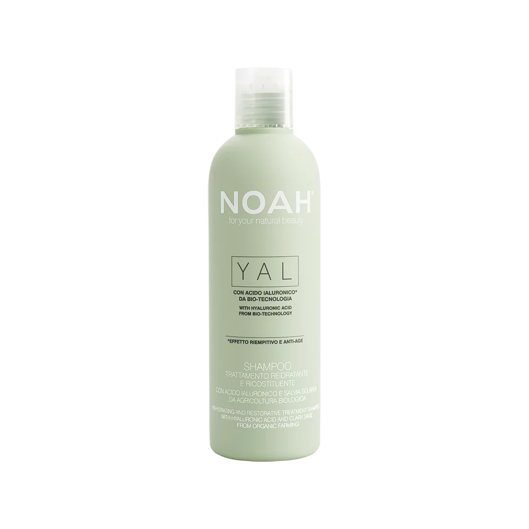 Noah Yal mitrinošs un atjaunojošs matu kopšanas šampūns sausiem un bojātiem matiem, 250 ml