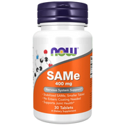 NOW FOODS SAMe (S-adenozil-L-metionīns) 400 mg – 30 tabletes