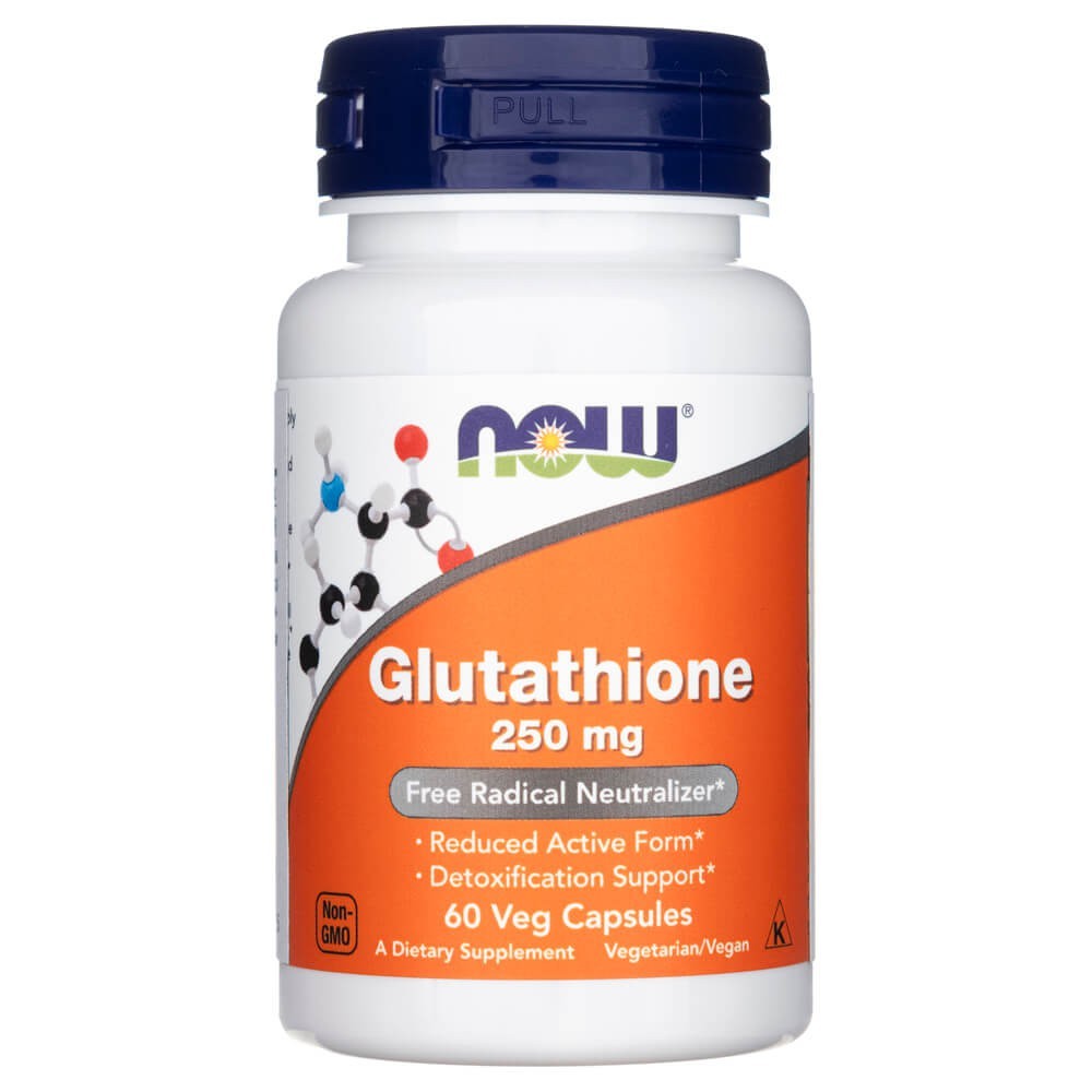 NOW FOODS Glutations 250 mg – 60 kapsulas