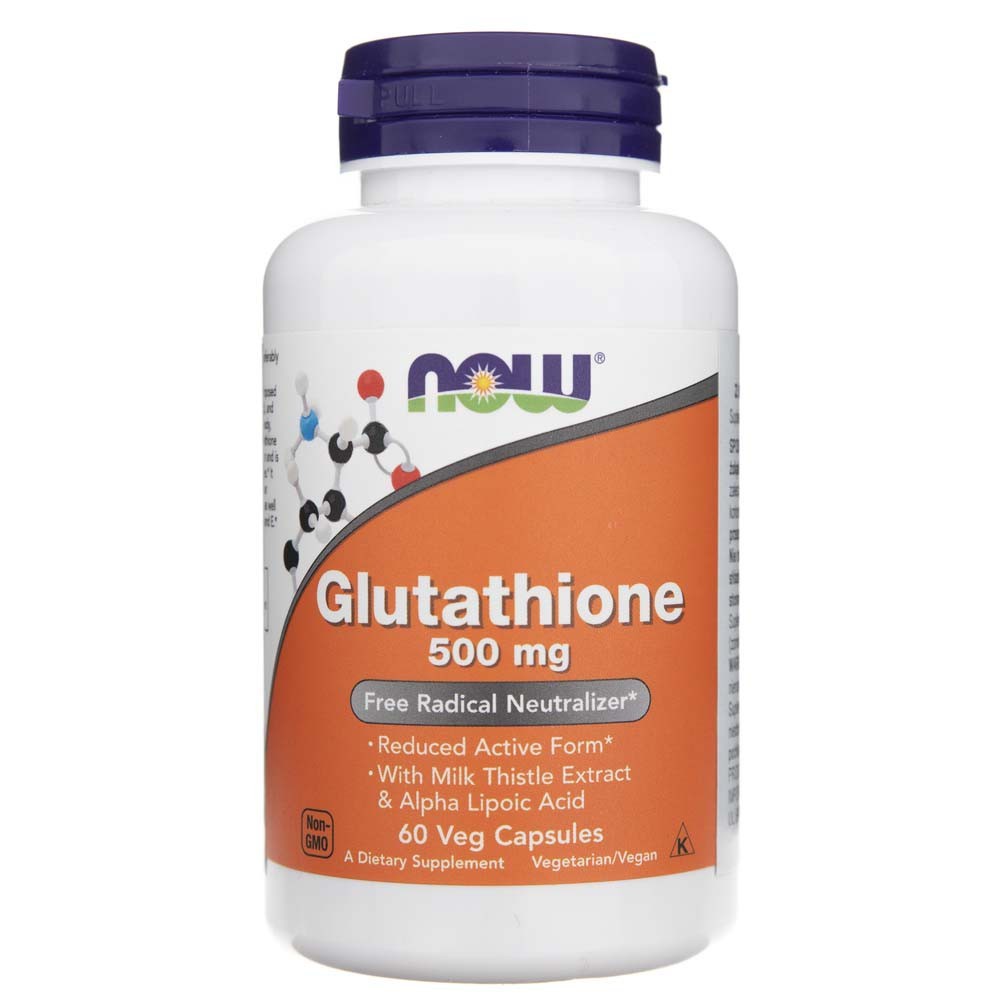NOW FOODS glutations 500 mg – 60 kapsulas