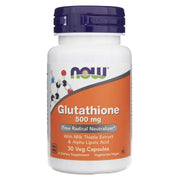 NOW FOODS glutations 500 mg – 30 kapsulas
