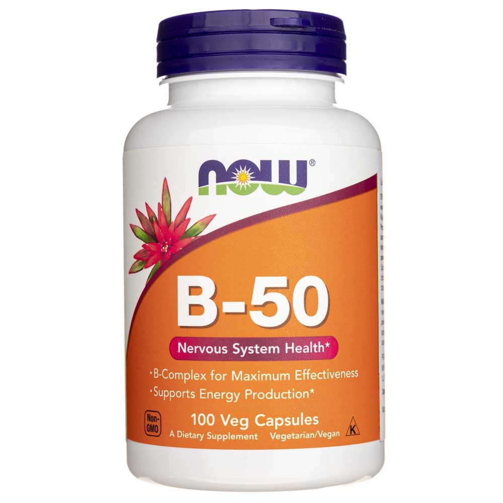 NOW FOODS B-50 – 100 kapsulas