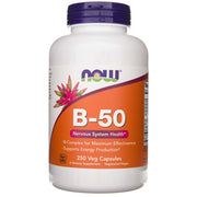 NOW FOODS B-50 – 250 kapsulas