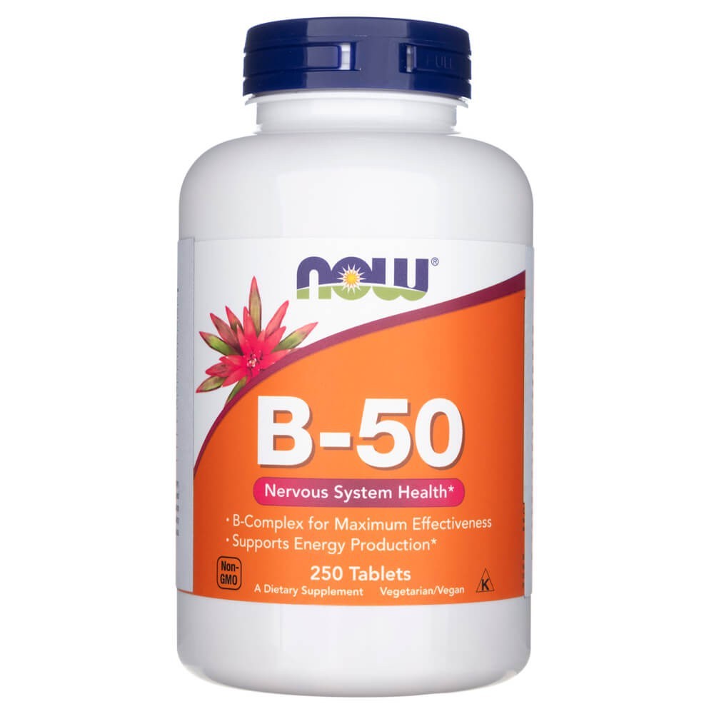 NOW FOODS B-50 – 250 tabletes