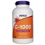 NOW FOODS C-1000 vitamīns ar bioflavonoīdiem – 250 kapsulas