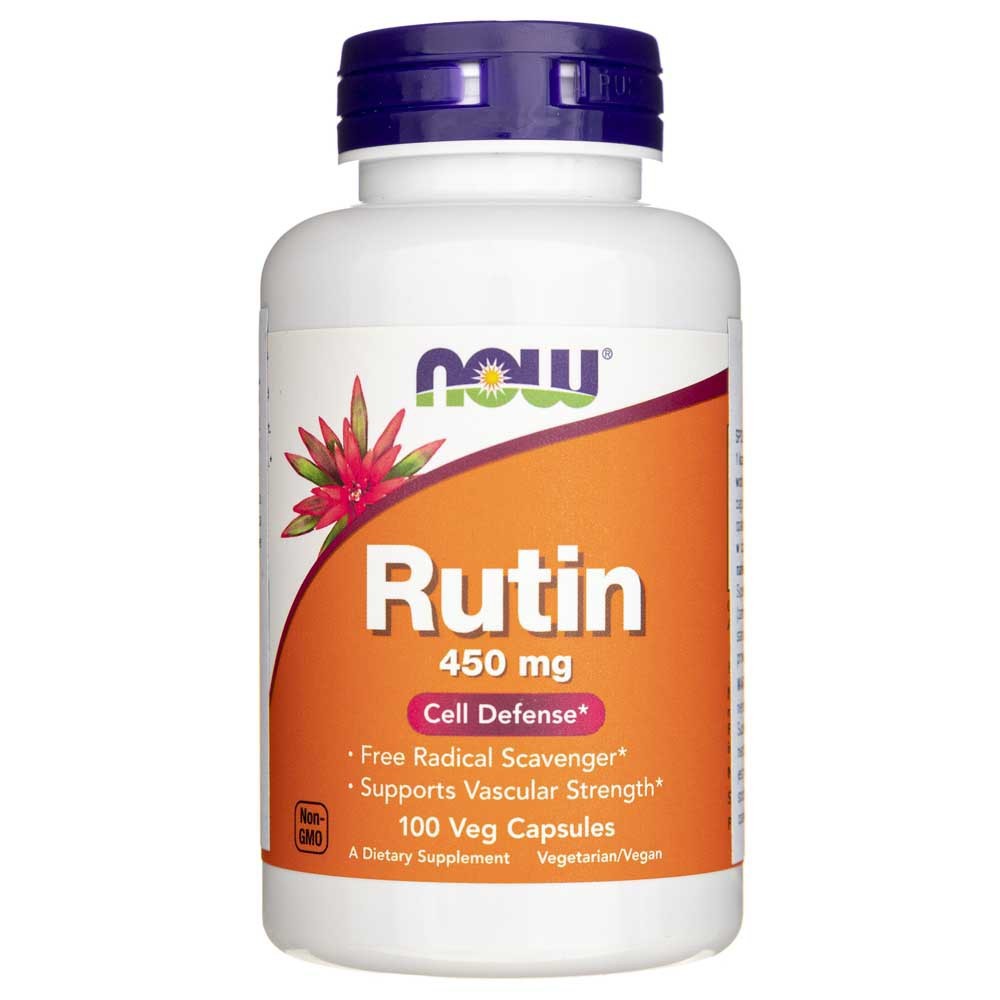 NOW FOODS Rutīns 450 mg – 100 kapsulas