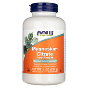 NOW FOODS magnija citrāta pulveris – 227 g