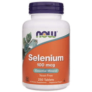 NOW FOODS selēns 100 µg – 250 tabletes