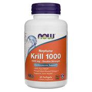 NOW FOODS Nepton krila eļļa, divkāršs stiprums 1000 mg – 60 kapsulas