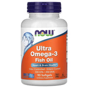 NOW FOODS Ultra Omega-3, 500 EPA / 250 DHA – 90 kapsulas