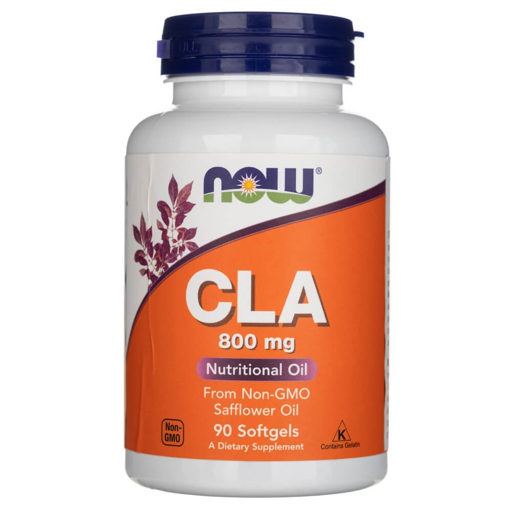 NOW FOODS CLA (konjugētā linolskābe) 800 mg – 90 kapsulas