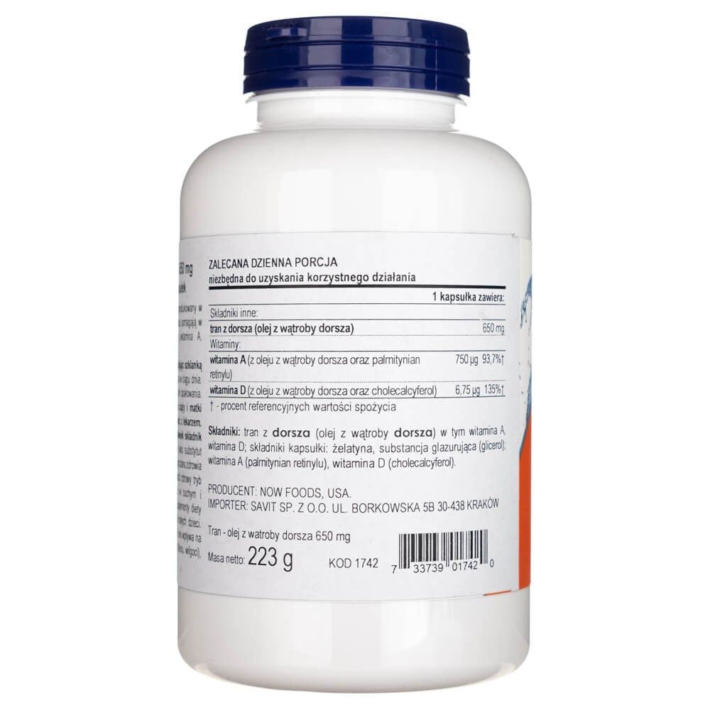 NOW FOODS mencu aknu eļļa 650 mg – 250 mīkstās kapsulas