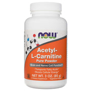 NOW FOODS Acetil-L-karnitīna pulveris – 85 g