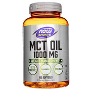NOW FOODS MCT eļļa 1000 mg – 150 kapsulas