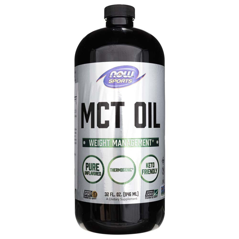 NOW FOODS tīra MCT eļļa – 946 ml