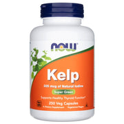 NOW FOODS Kelp 325 μg – 250 kapsulu (kapsulas)