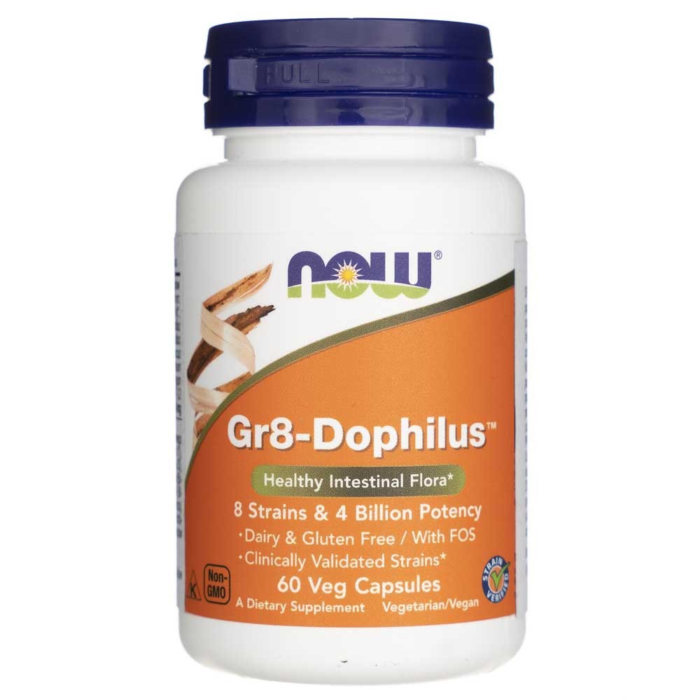 NOW FOODS Gr8-Dophilus – 60 kapsulas