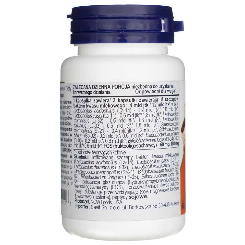 NOW FOODS Gr8-Dophilus – 60 kapsulas