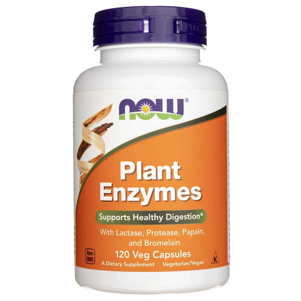 NOW FOODS augu fermenti – 120 kapsulas