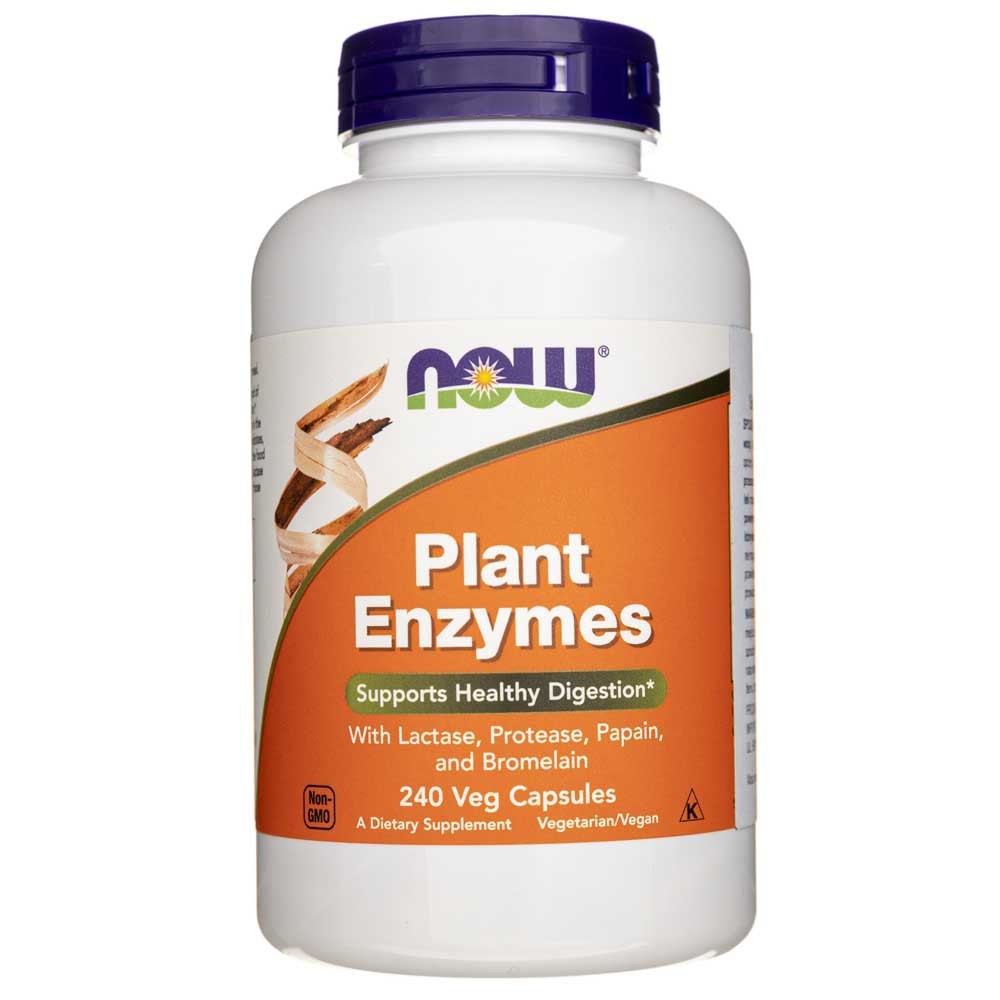 NOW FOODS augu fermenti – 240 kapsulas