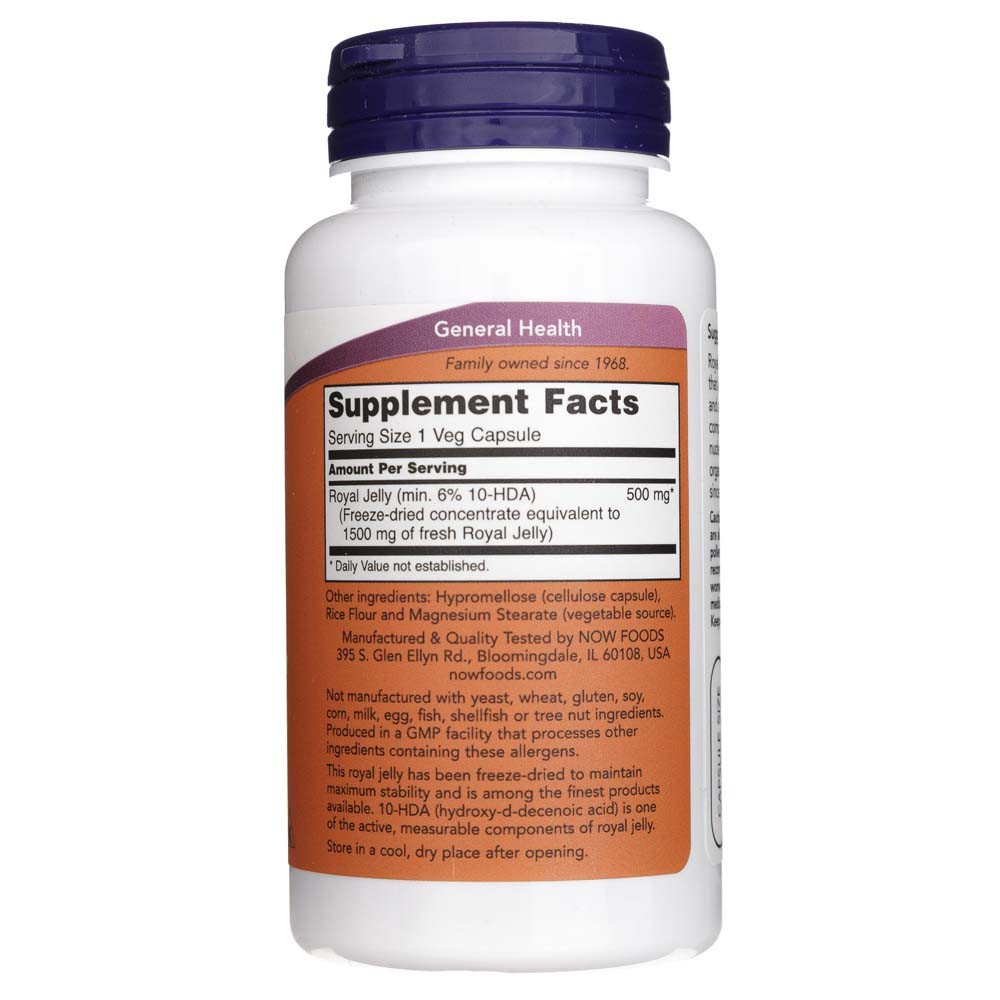 NOW FOODS Bišu māšu pieniņš 1500 mg – 60 kapsulas