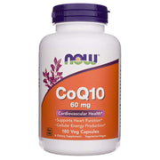 NOW FOODS Q10 60 mg – 180 kapsulas
