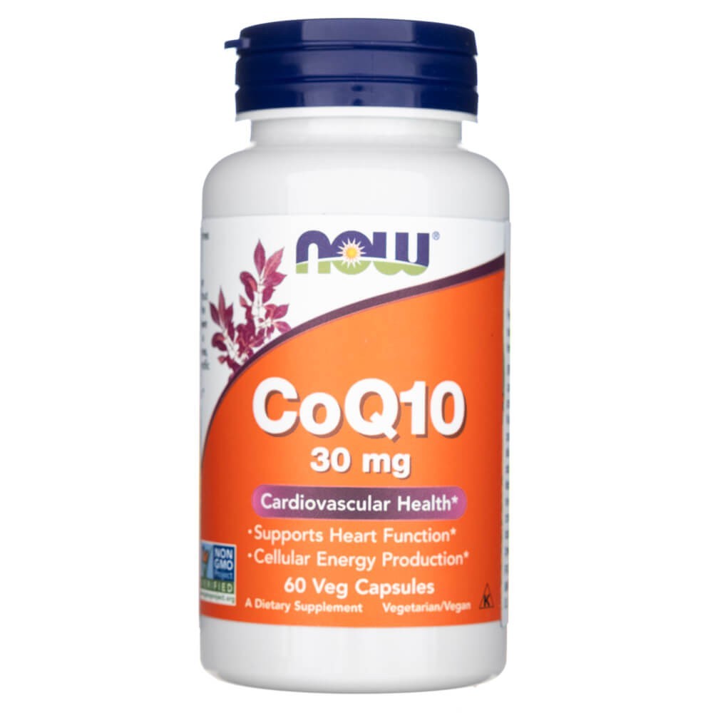NOW FOODS CoQ10 30 mg – 60 kapsulas