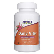 NOW FOODS Daily Vits, multivitamīni un minerāli – 250 tabletes