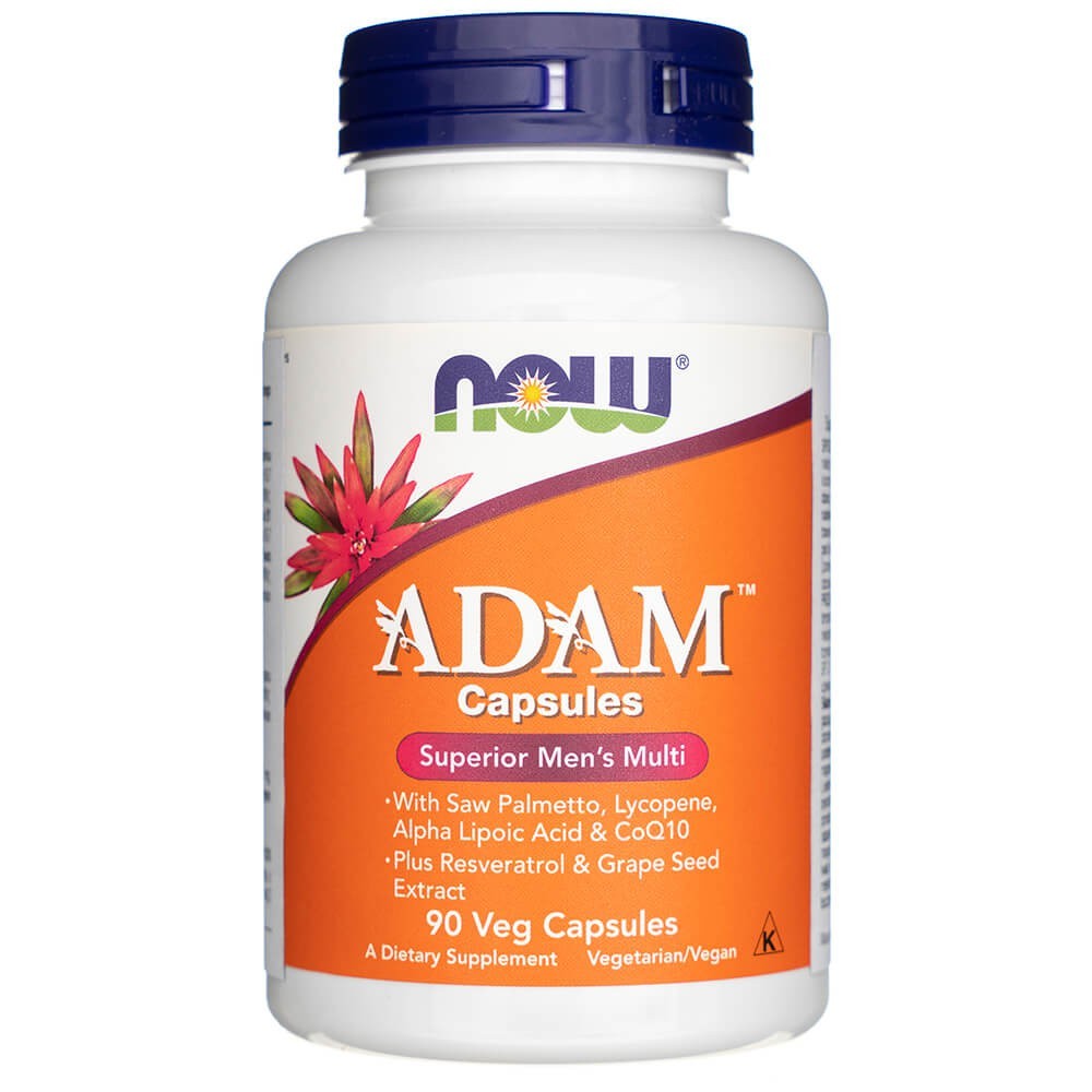NOW FOODS ADAM vīriešu multivitamīni – 90 kapsulas