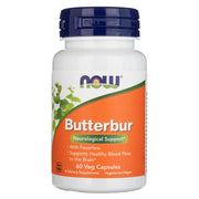 NOW FOODS Butterbur – 60 kapsulas