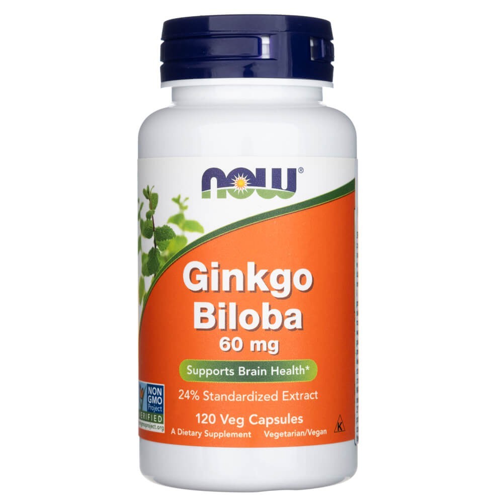 NOW FOODS Ginks 60 mg – 120 kapsulas