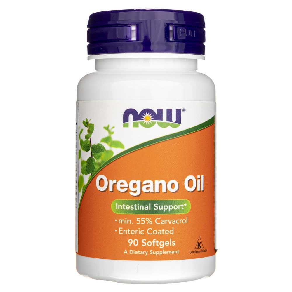 NOW FOODS Oregāno eļļa – 90 kapsulas