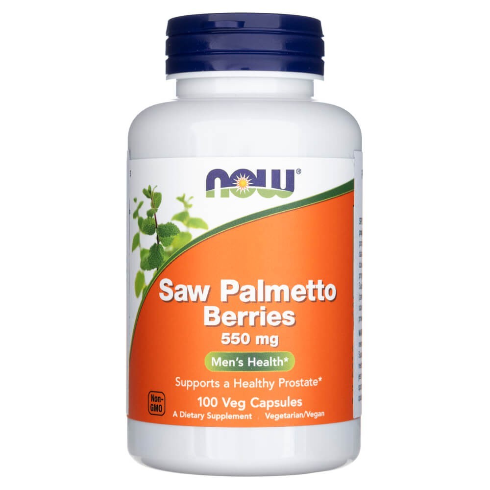 NOW FOODS Palmu sabals 550 mg – 100 kapsulas