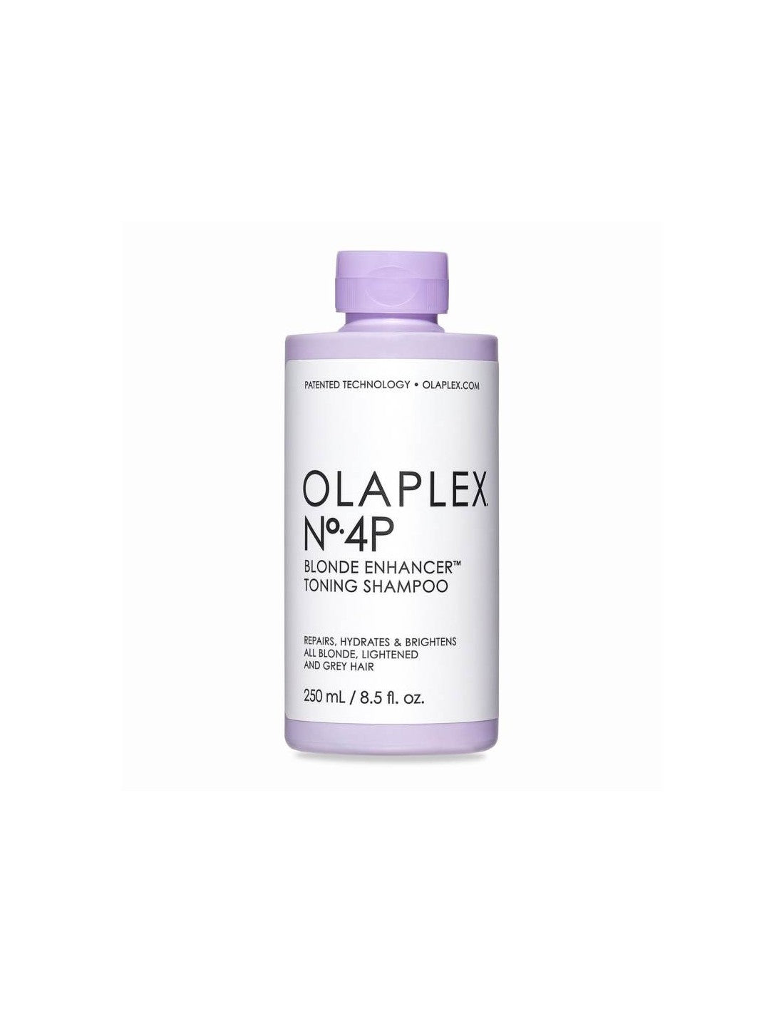 Olaplex,  No. 4P Blonde Enhancer, Plaukų gydymo šampūnas, Geltonų atspalvių neutralizavimui, Šviesiems plaukams, 250 ml