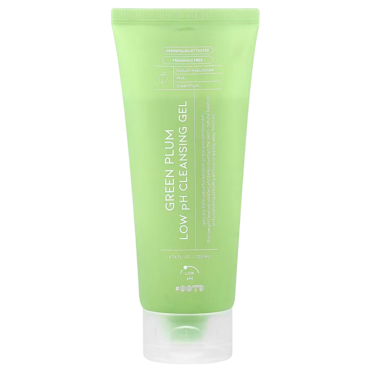 #OOTD, Green Plum valomasis ir drėkinamasis valomasis gelis veidui, 200 ml