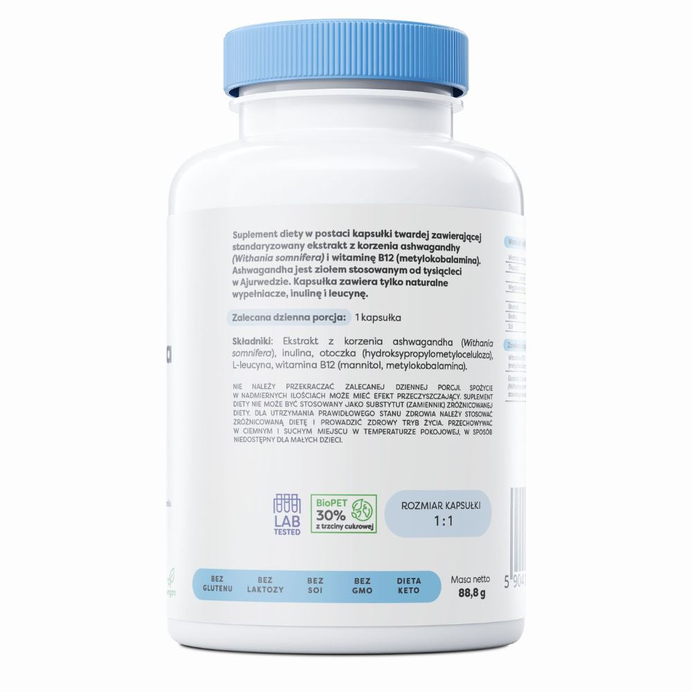 Osavi Ashwagandha Extra 400 mg — 120 veģetārās kapsulas