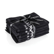 Set, Balmain, Black Bleach Proof Salon, Salon Textile Towel, 6 pcs