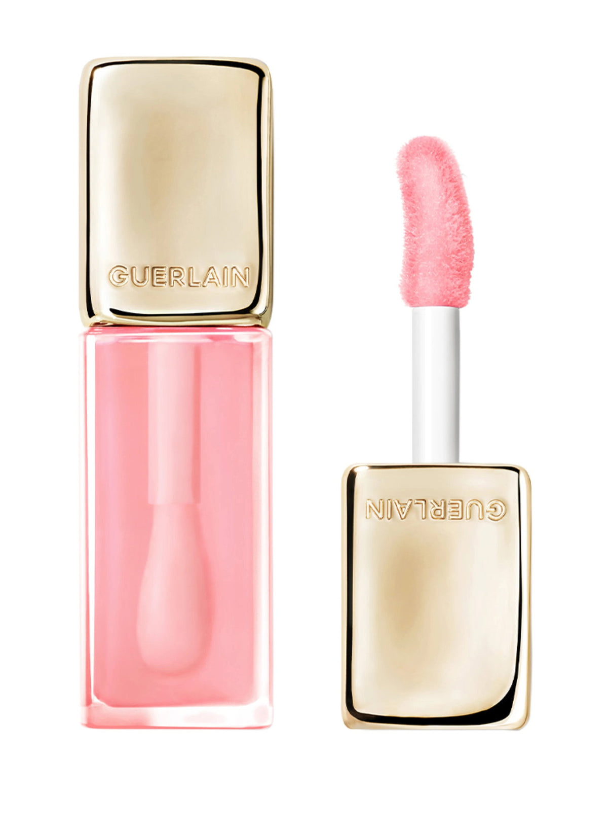 Guerlain komplekts: Kiss Kiss Bee Glow, spīdīgs lūpu eļļas līdzeklis, 258, Rose Glow, 9,5 ml + Kiss Kiss Bee Glow, spīdīgs lūpu balzams, 258, Rose Glow, 3,2 g