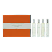 Hermes komplekts: Un Jardin Sur Le Nil, tualetes ūdens, unisex, 15 ml + Un Jardin Sur Le Toit, tualetes ūdens, unisex, 15 ml + Un Jardin Sur La Lagune, tualetes ūdens, unisex, 15 ml + Le Jardin de Monsieur Li, tualetes ūdens, sievietēm, 15 ml