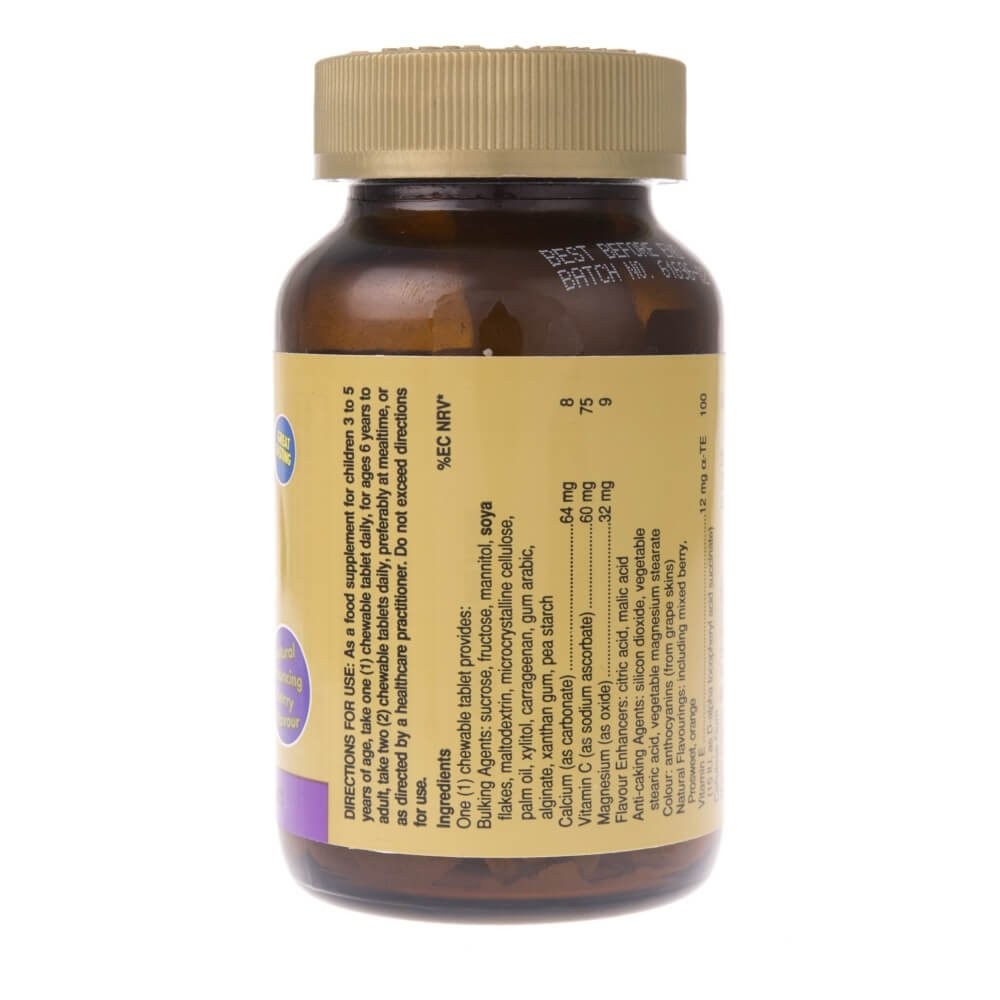 SOLGAR Kangavites, multivitamīni un minerālvielas bērniem, ogu garša – 60 košļājamās tabletes