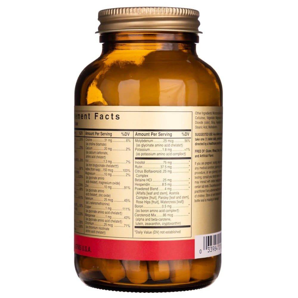 SOLGAR Formula VM-75 – 90 tabletes