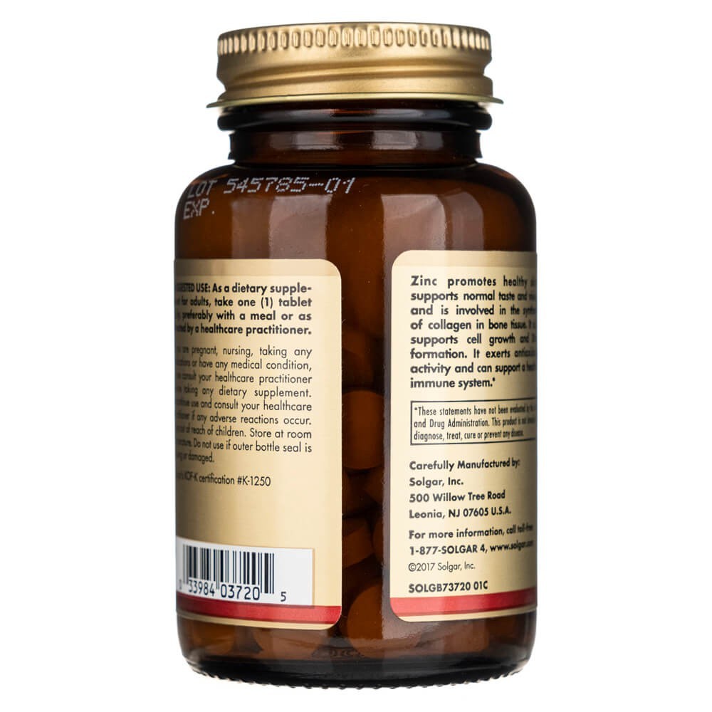 SOLGAR cinks 50 mg – 100 tabletes