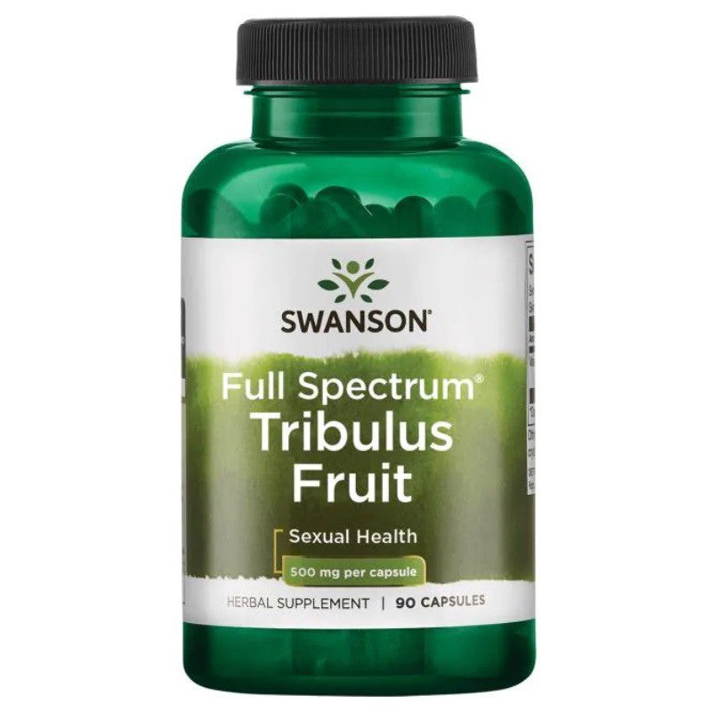 SWANSON Tribulus Fruit 500 mg – 90 kapsulas