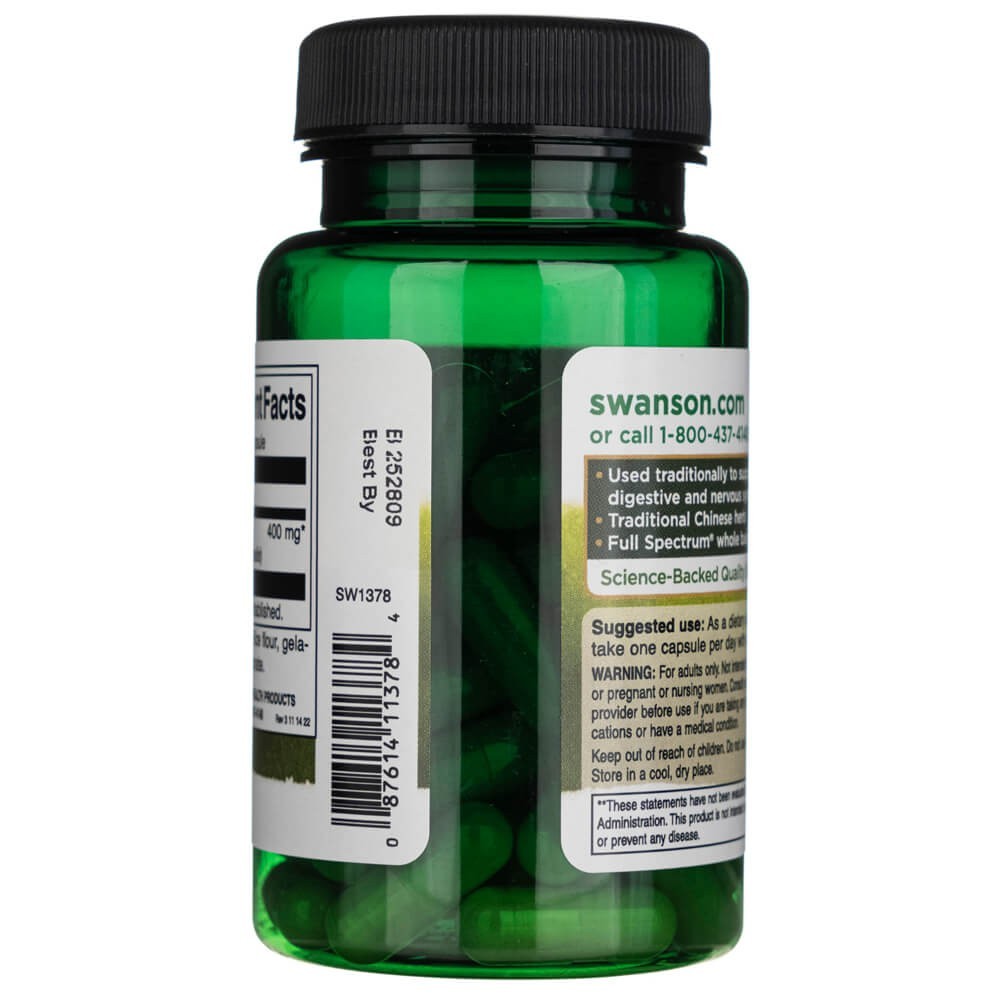 SWANSON Magnolijas miza 400 mg – 60 kapsulas